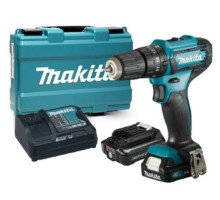 Аккумуляторная ударная дрель-шуруповерт Makita CXT 12 V MAX HP333DSAE, 2 акб 12V 2Ah и ж/п, в кейсе
