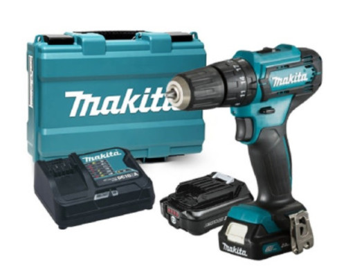 Купить Аккумуляторная ударная дрель-шуруповерт Makita CXT 12 V MAX HP333DSAE, 2 акб 12V 2Ah и ж/п, в кейсе