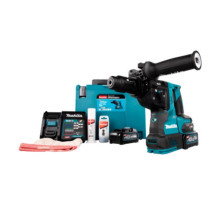 Аккумуляторный перфоратор Makita XGT 40 V Max HR004GM201, 2 акб BL4040, з/п DC40RA, кейс Makpac