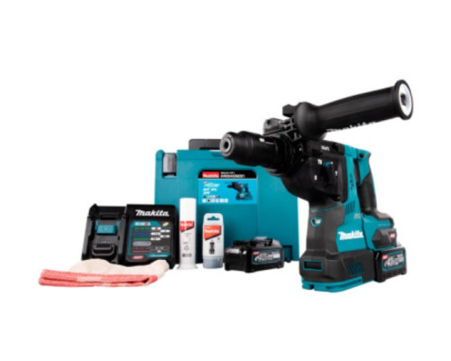 Купить Аккумуляторный перфоратор Makita XGT 40 V Max HR004GM201, 2 акб BL4040, з/п DC40RA, кейс Makpac