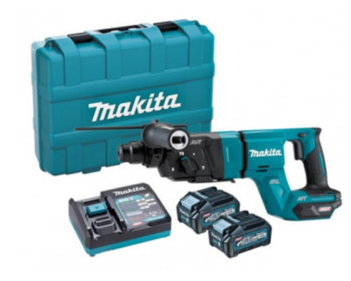 Купити Акумуляторний перфоратор Makita XGT 40 V MAX HR007GM201 в кейсі з 2 акб 4 Ah, з/п DC40RA
