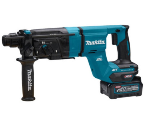 Купити Акумуляторний перфоратор Makita XGT 40 V MAX HR007GM201 в кейсі з 2 акб 4 Ah, з/п DC40RA