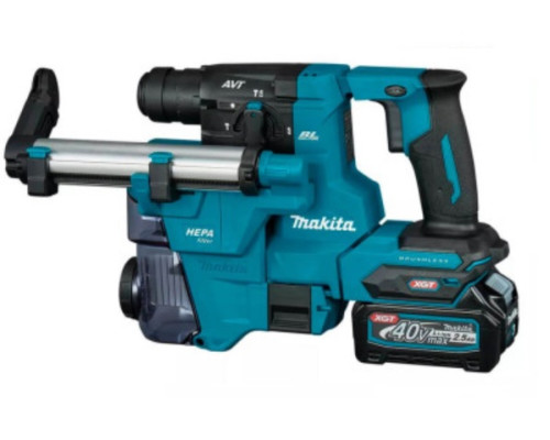 Купити Акумуляторний перфоратор Makita XGT 40 V Max HR010GD201, 2 акб BL4025, з/п DC40RA, DX16, кейс Makpac