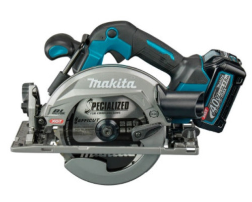 Купить Аккумуляторная дисковая пила Makita XGT 40 V Max HS012GD201, 2 акб BL4025, з/п DC40RA, кейс Makpac 3