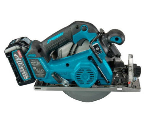 Купить Аккумуляторная дисковая пила Makita XGT 40 V Max HS012GD201, 2 акб BL4025, з/п DC40RA, кейс Makpac 3