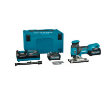 Аккумуляторный лобзик Makita XGT 40 V Max JV001GD201, 2 акб BL4025, з/п DC40RA, кейс Makpac 3