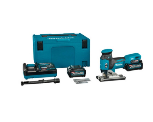 Купить Аккумуляторный лобзик Makita XGT 40 V Max JV001GD201, 2 акб BL4025, з/п DC40RA, кейс Makpac 3