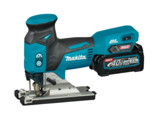Купить Аккумуляторный лобзик Makita XGT 40 V Max JV001GD201, 2 акб BL4025, з/п DC40RA, кейс Makpac 3
