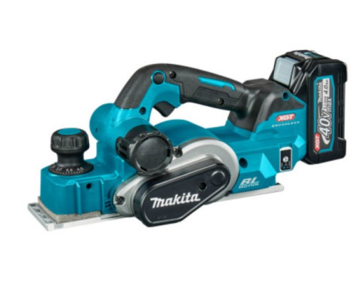 Купить Аккумуляторный рубанок Makita XGT 40 V Max KP001GM201, 2 акб BL4040, з/п DC40RA, кейс Makpac 3