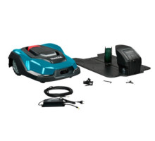 Аккумуляторный робот-газонокосилка Makita RM350D, без акб и з/п, базовый комплект