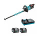 Купити Акумуляторний кущоріз Makita XGT 40 V Max, 600 мм, акумулятор 2.5 Аг 2 шт, зарядний пристрій (UH004GD201)