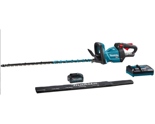 Купити Акумуляторний кущоріз Makita XGT 40 V Max, 750 мм, акумулятор 2.5 Аг 2 шт, зарядний пристрій (UH005GD201)