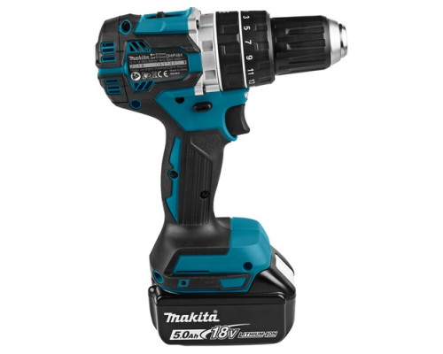 Купить Аккумуляторная дрель-шуруповерт с ударом Makita DHP484RTE
