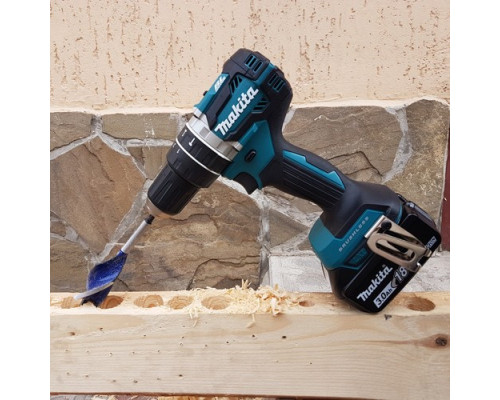 Купить Аккумуляторная дрель-шуруповерт с ударом Makita DHP484RTE