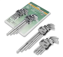 Набор ключей Torx+шестигранных ключей L типа Mannesman; 18 шт