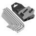 Купить Набор ключей Torx+шестигранных ключей L типа Mannesman; 18 шт
