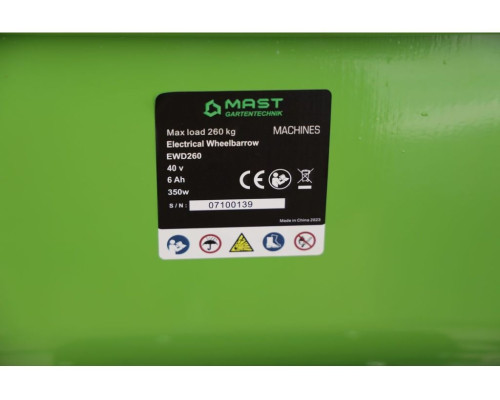 Купить Аккумуляторная тачка MAST EWD260