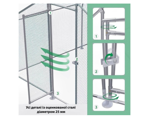 Купить Вольер для птиц MAST Gartentechnik MT-C342