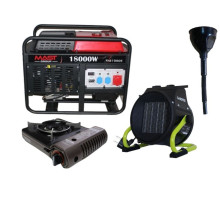 Бензиновый генератор MAST GROUP YH21000S+ газовая плитка Orcamp CK-505 +электрический обогреватель Gardyer HE2000