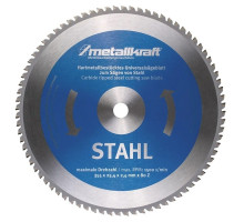 Пильный диск для стали Metallkraft 355 x 2,4 x 25,4 мм Z80, Япония  3853504.