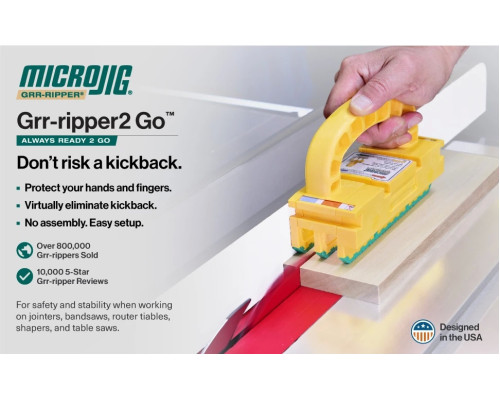 Купить Толкатель для циркулярки фуганка MicroJig GRR-Ripper 2 GO