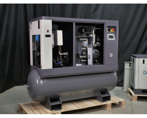 Купить Винтовой компрессор Mast LZN-8 COMBO inverter (осушитель + ресивер 300 л, двигатель на постоянных магнитах)