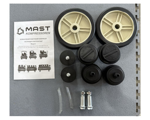 Купить Безмасляный поршневой компрессор Mast MOF1680/2x1500-50L
