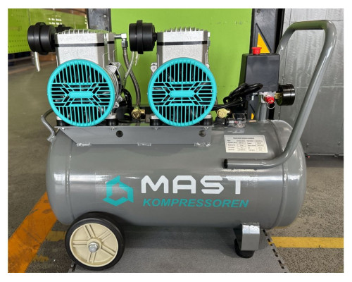 Купить Безмасляный поршневой компрессор Mast MOF1680/2x1500-50L