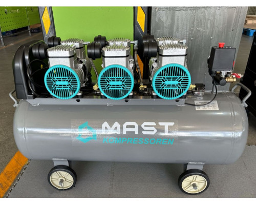 Купить Безмасляный поршневой компрессор Mast MOF1680/3x1500-120L