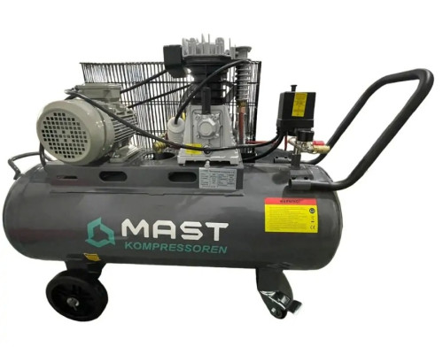 Купити Поршневий компресор MAST ZA65/100L 400V