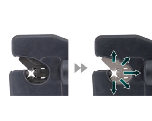 Купить Аккумуляторный инструмент для обжима кабеля Makita LXT DTC303ZK (каркас)