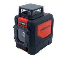 Лазерный уровень, H360°/1V (красный луч) PROTESTER LL305R