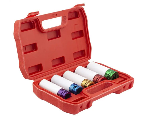 Купить Набор ударных головок ALU 1/2" REDATS 15,17,19,21,22