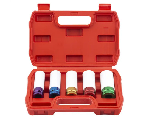 Купить Набор ударных головок ALU 1/2" REDATS 15,17,19,21,22