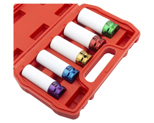 Купить Набор ударных головок ALU 1/2" REDATS 15,17,19,21,22