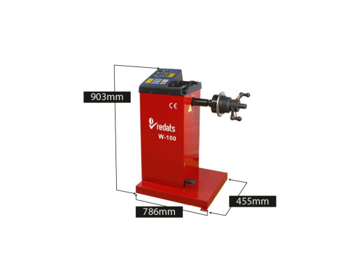 Купить Полуавтоматический балансировочный станок REDATS W-100 (ALU3, 230 V)