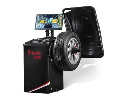 Купить Автоматический балансировочный станок REDATS W-870 (230 V, 8-35", лаз., ALU7)