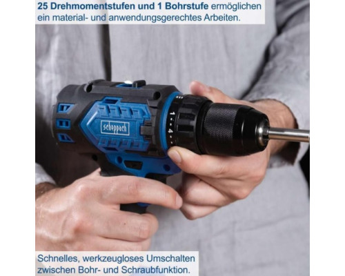 Купить Шуруповерт Scheppach BC-DD60-X (5909239900)
