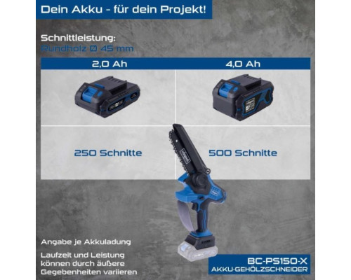 Купить Аккумуляторная мини пила Scheppach BC-PS150-X SET S (5910310400)