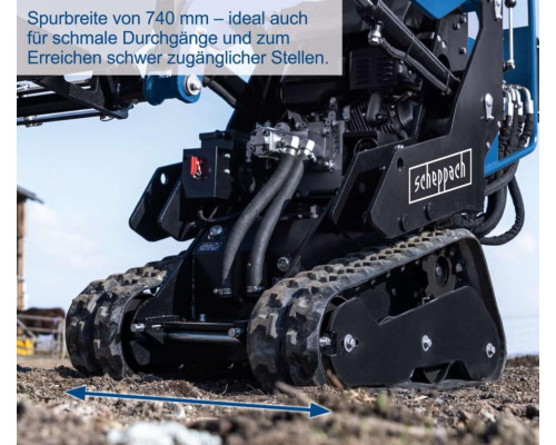 Купить Минипогрузчик Scheppach MKL730 (5915401903)