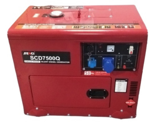 Купити Генератор дизельний SENCI SCD 7500Q max 5.5 кВт у шумозахисному кожусі