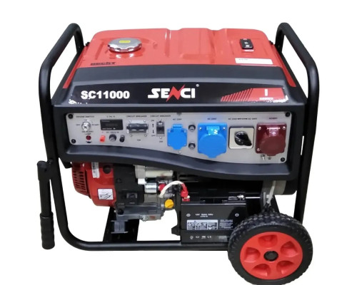 Купити Генератор бензиновий SENCI SC 11000 230V/400V