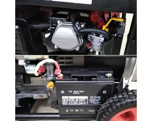 Купити Генератор бензиновий SENCI SC 11000 230V/400V