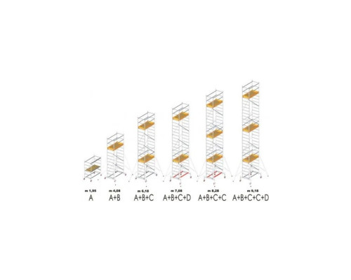Купить Вышка-тура SVELT MILLENIUM - модуль B