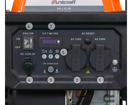 Купить Инверторный бензиновый генератор Unicraft PG-I 35 SR 6707235
