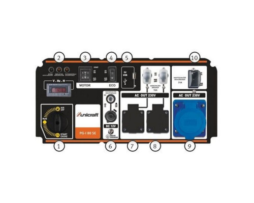 Купить Инверторный генератор Unicraft PG-I 80 SE 6706800