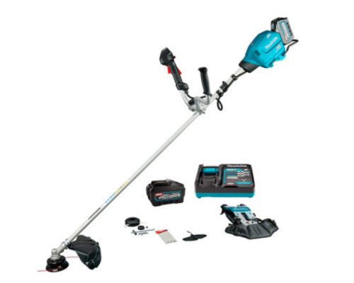 Купить Аккумуляторная коса Makita XGT 40 V MAX UR013GT204, 2 акб BL4050F 5.0 Аh и ж/п DC40RA