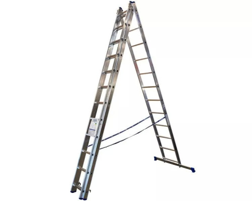 Купить Лестница 3-х секционная VIRASTAR TRIOMAX 3x12 ступенек (VTL312)