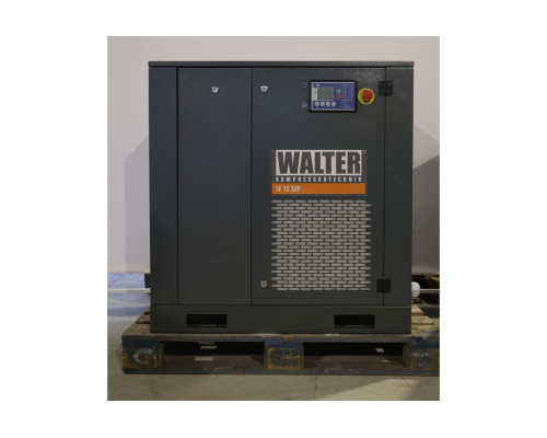 Купити Гвинтовий компресор з ремінним приводом та інвертором WALTER SF 15 SXP