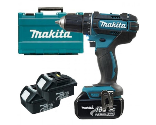 Купить Аккумуляторная дрель-шуруповерт Makita DDF482RFE3